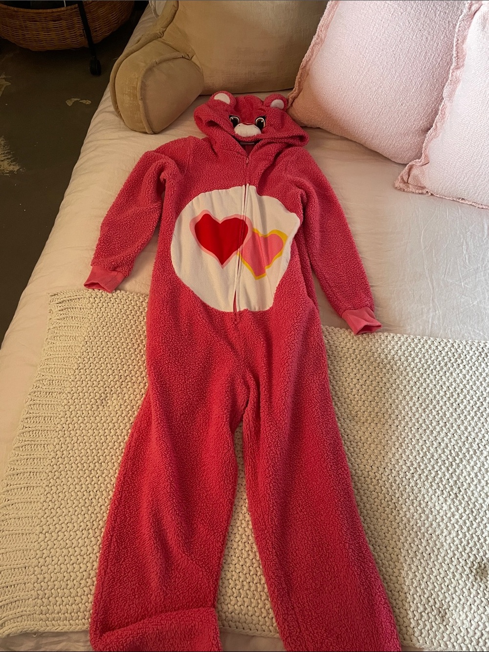 Care Bears Love-A-Lot Bear Sherpa Onesie